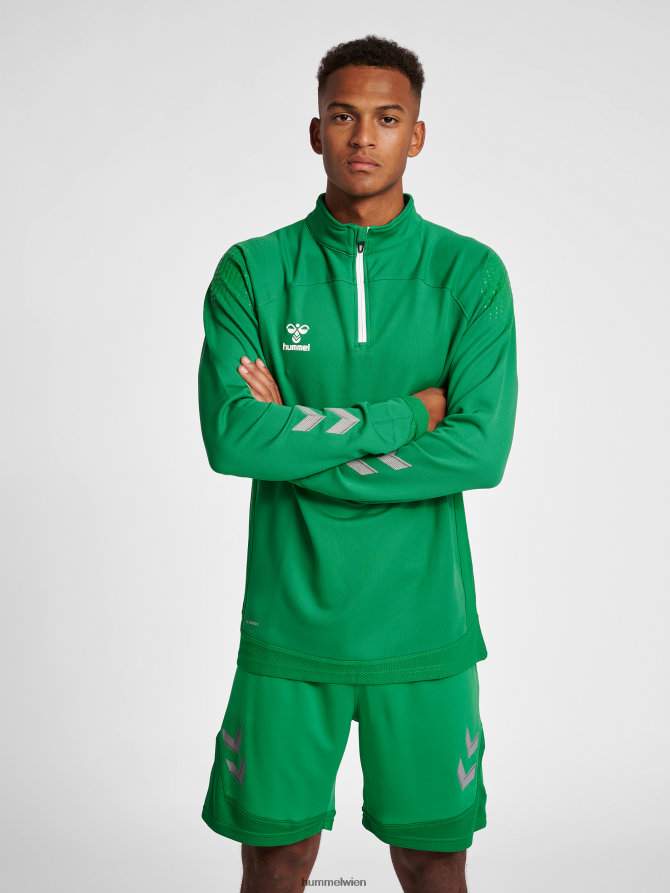 Hummel Männer hmllead halber Reißverschluss 2FT6X81572 „Jacke mit halbem Reißverschluss“