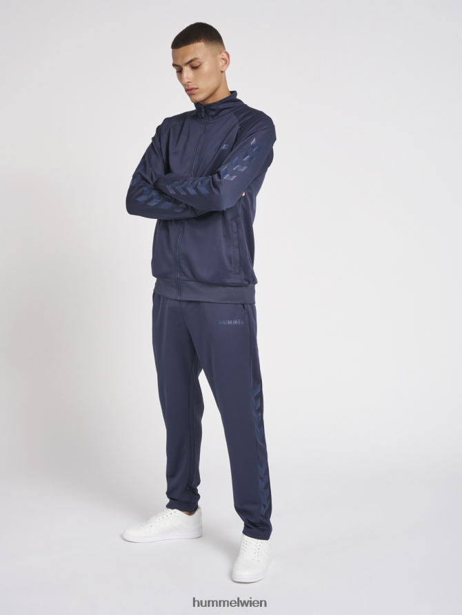 Hummel Männer hmllegacy Poly-Reißverschlussjacke 2FT6X81355 „Zip-Jacke“