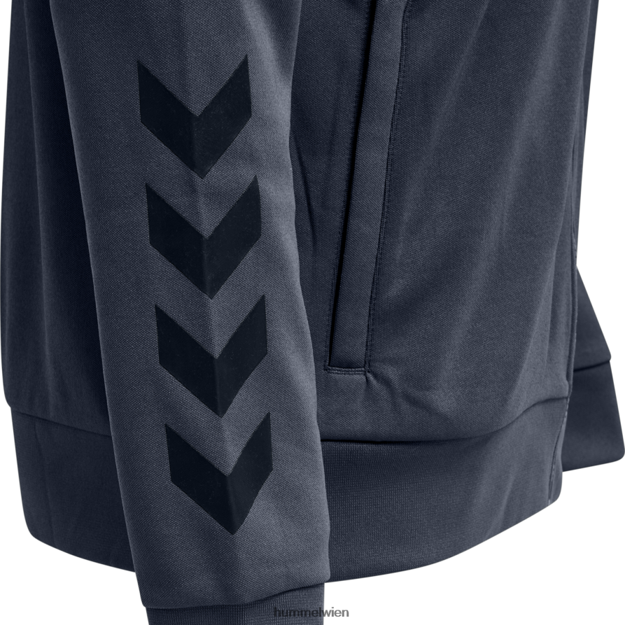 Hummel Männer hmllegacy Poly-Reißverschlussjacke 2FT6X81355 „Zip-Jacke“