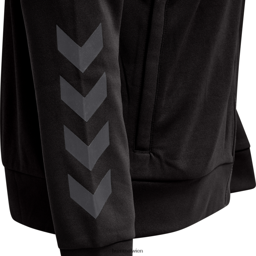 Hummel Männer hmllegacy Poly-Reißverschlussjacke 2FT6X8475 „Zip-Jacke“