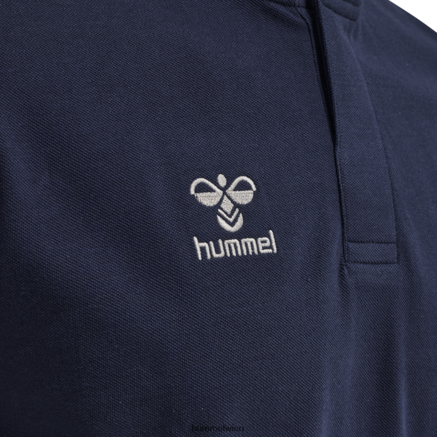 Hummel Männer hmlmove Gitterpolo 2FT6X8367 „Poloshirt aus Baumwollmischung“