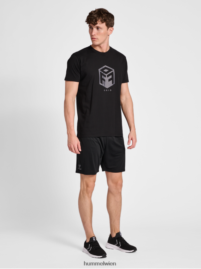 Hummel Männer hmloffgrid Baumwolljersey s/s 2FT6X8553 „Kurzarmtrikot“