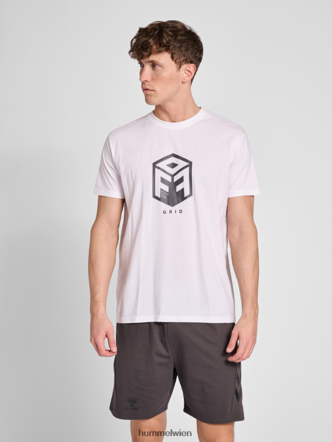 Hummel Männer hmloffgrid Baumwolljersey s/s 2FT6X8714 „Kurzarmtrikot“