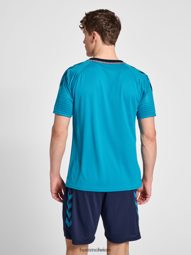 Hummel Männer hmlongrid Poly Jersey s/s 2FT6X8815 „Kurzarmtrikot“