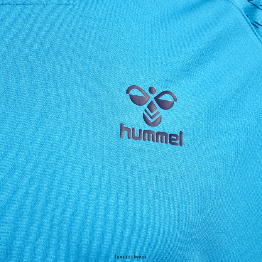Hummel Männer hmlongrid Poly Jersey s/s 2FT6X8815 „Kurzarmtrikot“