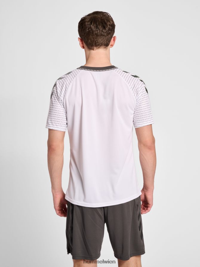 Hummel Männer hmlongrid Poly Jersey s/s 2FT6X8905 „Kurzarmtrikot“