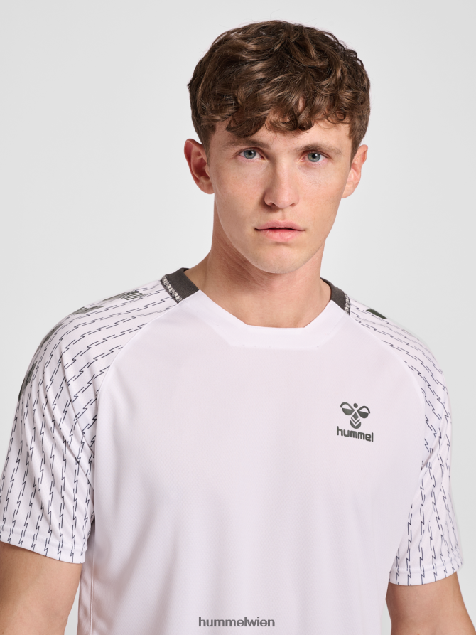 Hummel Männer hmlongrid Poly Jersey s/s 2FT6X8905 „Kurzarmtrikot“