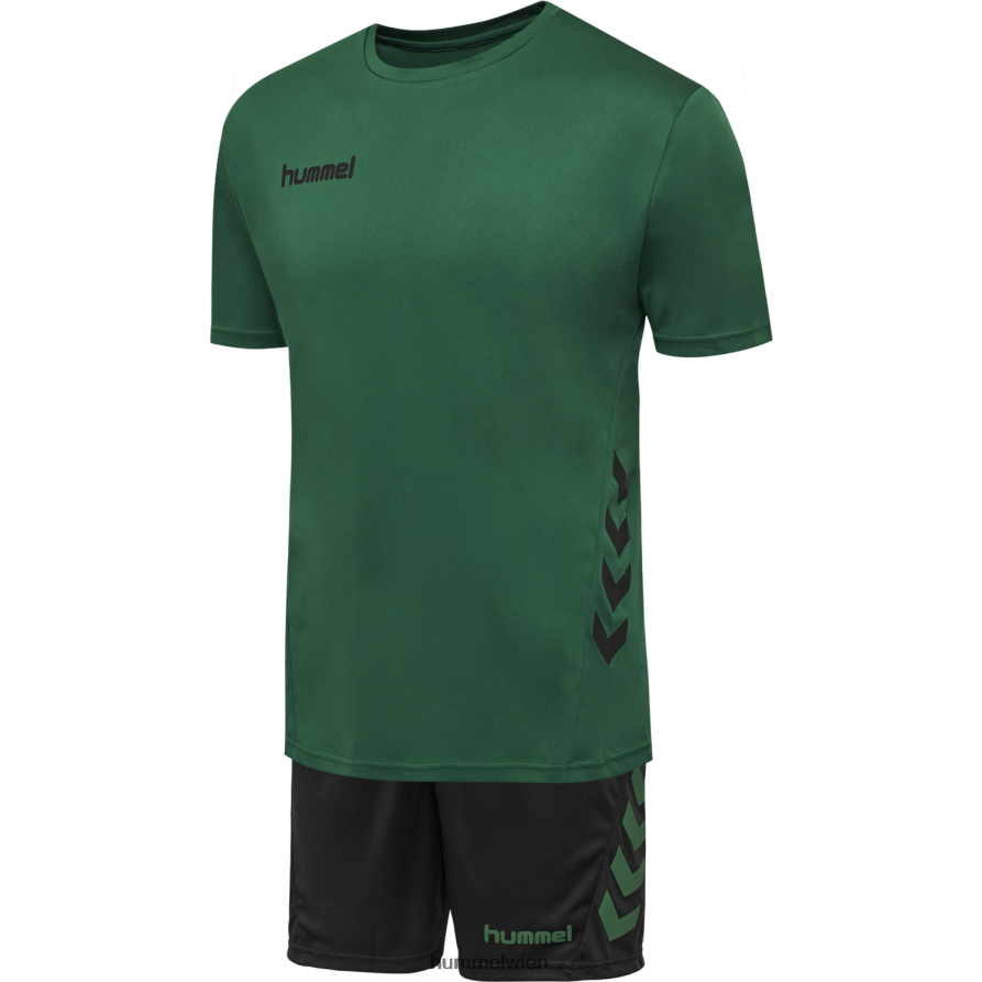 Hummel Männer hmlpromo Duo-Set 2FT6X81142 „crew t-shirt und shorts set“