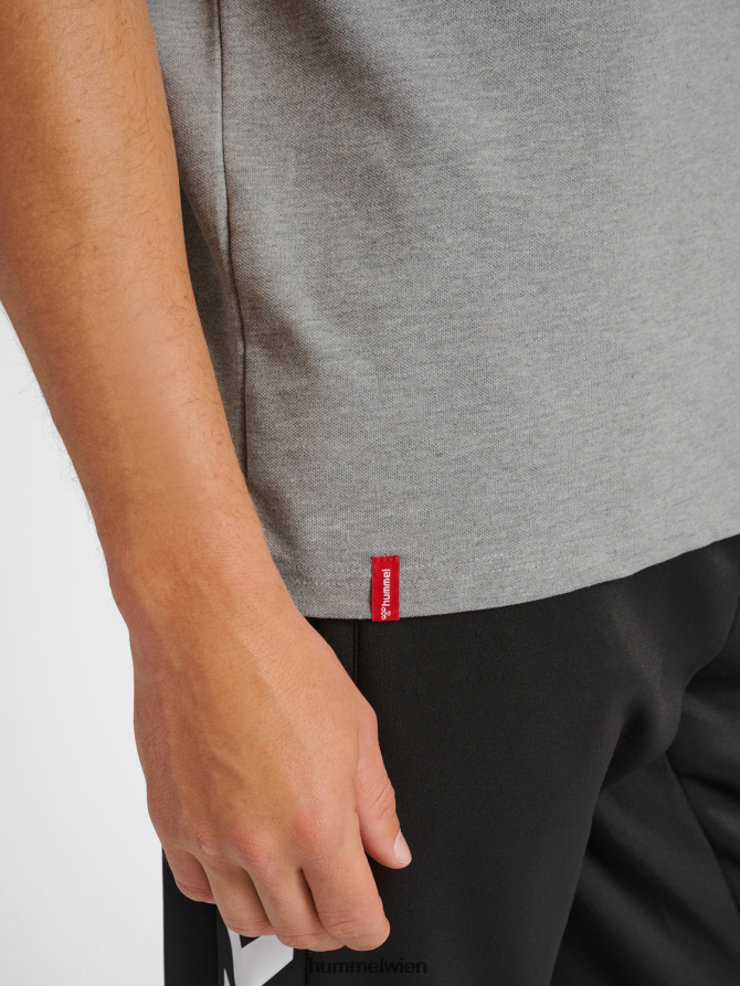 Hummel Männer hmlrotes Stretch-Polo 2FT6X8602 \Polo Hemd\