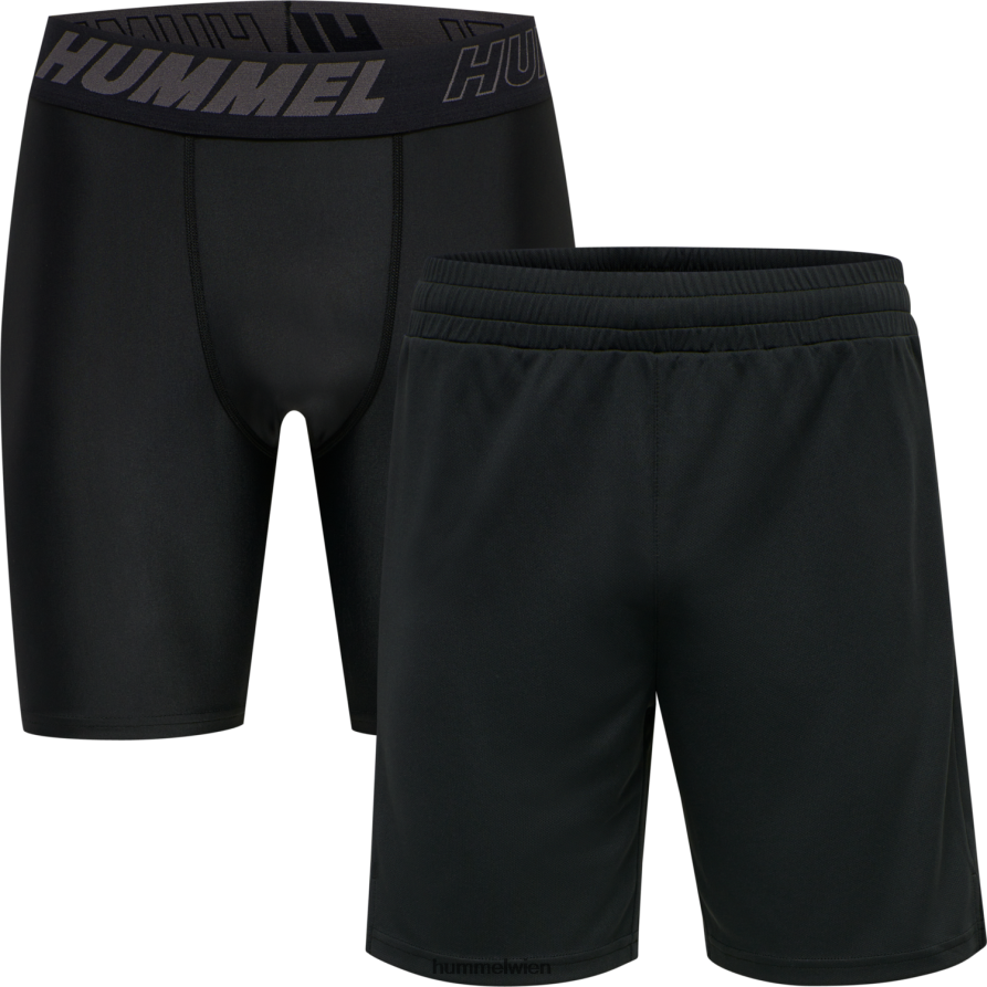 Hummel Männer hmlte topaz 2er-Pack Shorts-Set 2FT6X8633 „2er-Pack Shorts-Set“