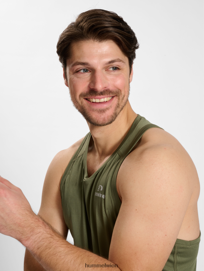 Hummel Männer nwlomaha Unterhemd 2FT6X8115 „sportliches Singlet“