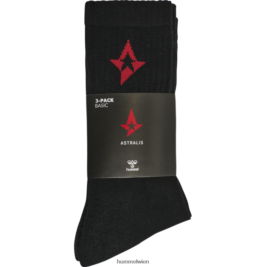 Hummel unisex Astralis 3er-Pack Basic-Socken 2FT6X81309 „astralis socken“