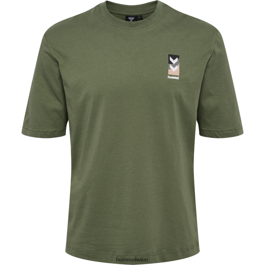 Hummel unisex HMLLGC Charles T-Shirt 2FT6X8557 „loses T-Shirt“