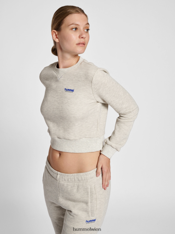 Hummel unisex HMLLGC Shai kurzes Sweatshirt 2FT6X82693 „gekürztes Sweatshirt“