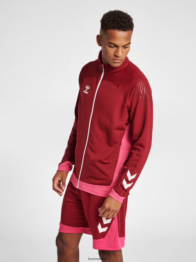 Hummel unisex HMLLead Poly-Reißverschlussjacke 2FT6X81231 „Zip-Jacke“