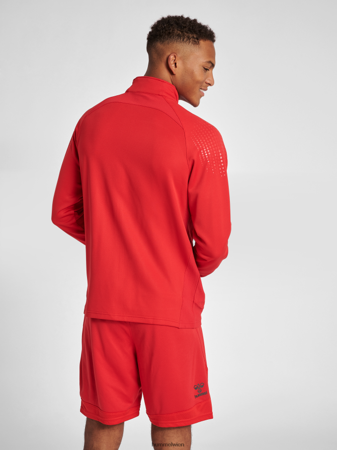 Hummel unisex HMLLead Poly-Reißverschlussjacke 2FT6X81488 „Zip-Jacke“