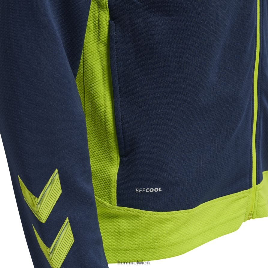 Hummel unisex HMLLead Poly-Reißverschlussjacke 2FT6X81650 „Zip-Jacke“