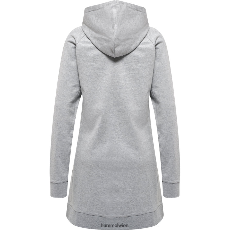 Hummel unisex Hmlmove-Sweatkleid aus Baumwolle mit Gittermuster 2FT6X82593 „Sweatkleid aus Baumwollmischung“