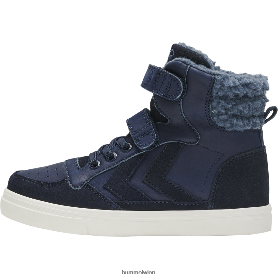 Hummel unisex Stadion Winter High Jr 2FT6X87463 „High-Top-Sneaker aus Leder“