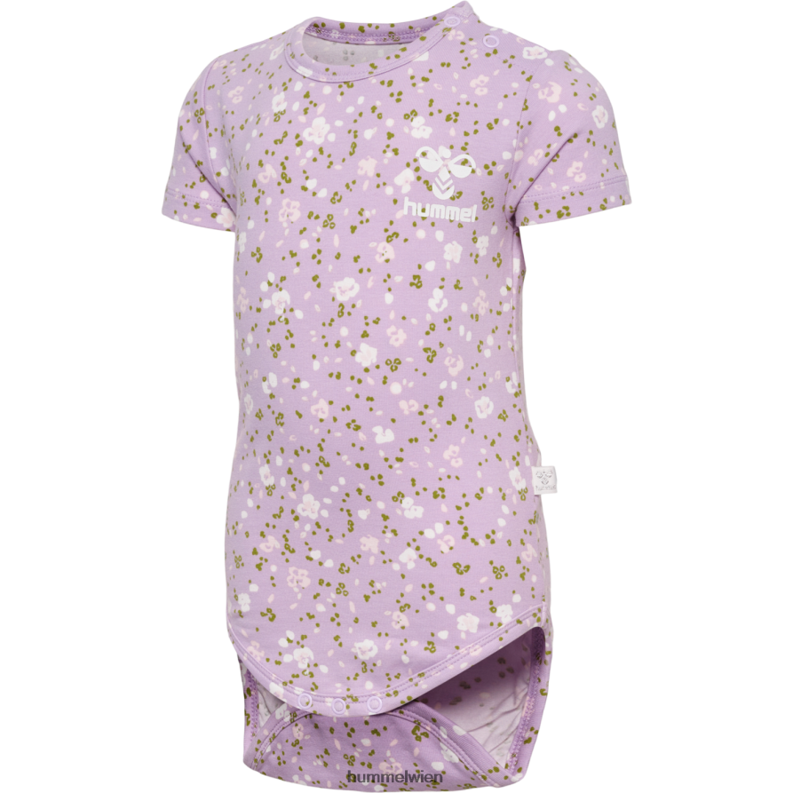 Hummel unisex hmglglader Körper s/s 2FT6X84356 „Body aus Baumwollmischung“