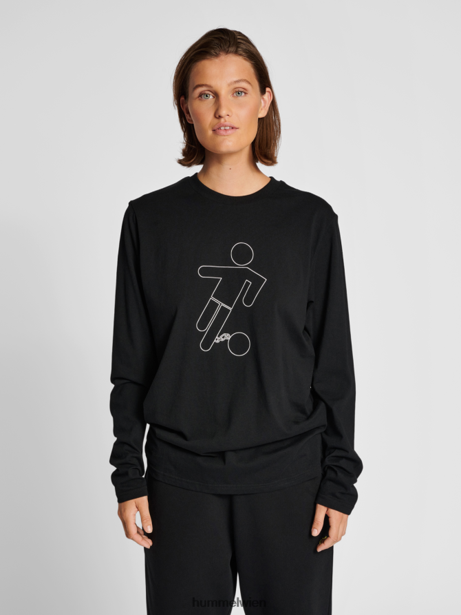 Hummel unisex hmlamnesty T-Shirt l/s 2FT6X8253 langärmliges T-Shirt