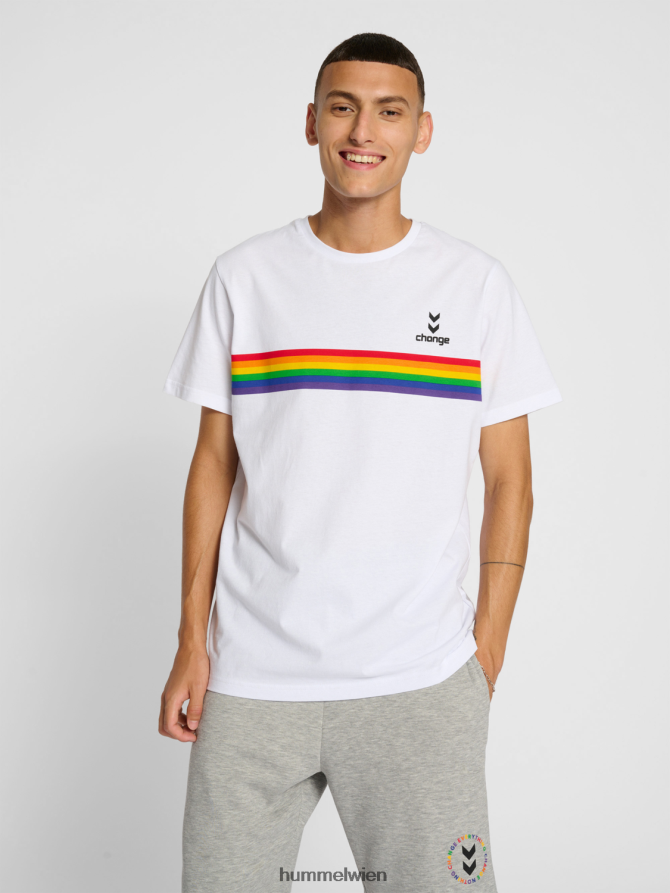 Hummel unisex hmlchange-Streifen-T-Shirts 2FT6X8412 \T-Shirt\