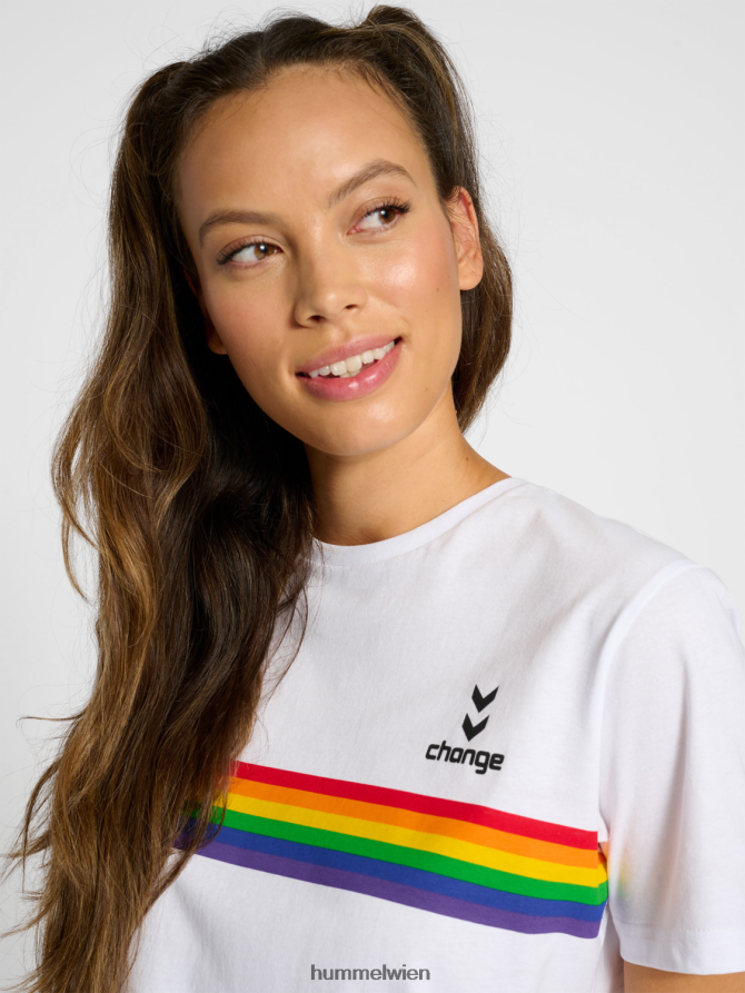 Hummel unisex hmlchange-Streifen-T-Shirts 2FT6X8412 \T-Shirt\