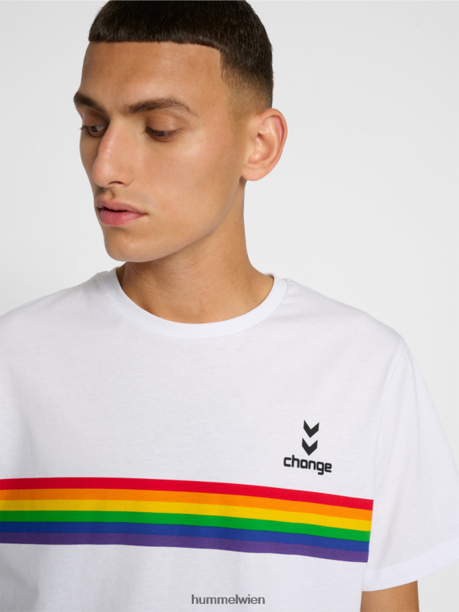 Hummel unisex hmlchange-Streifen-T-Shirts 2FT6X8412 \T-Shirt\