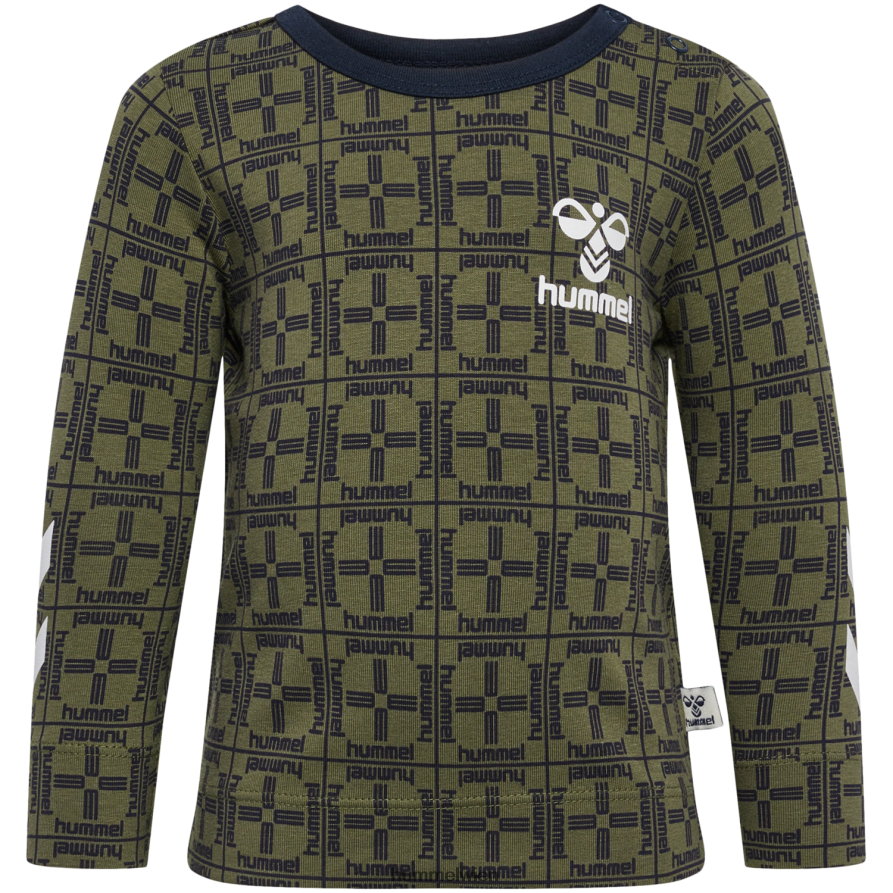 Hummel unisex hmlcheck T-Shirt l/s 2FT6X84142 \langärmliges T-Shirt\