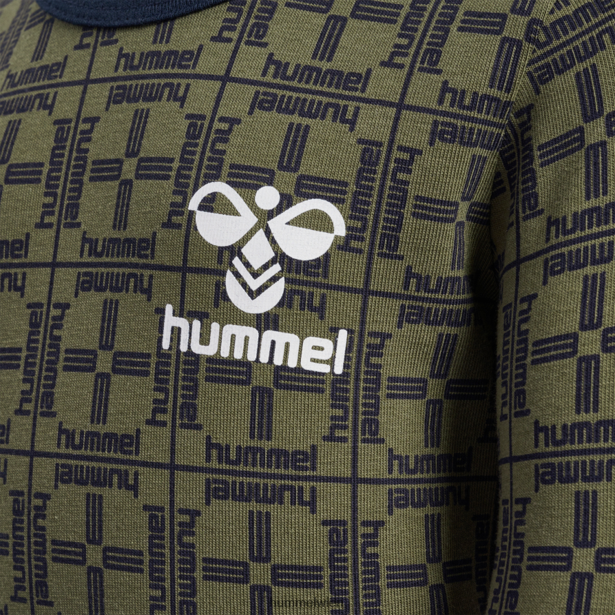 Hummel unisex hmlcheck T-Shirt l/s 2FT6X84142 \langärmliges T-Shirt\