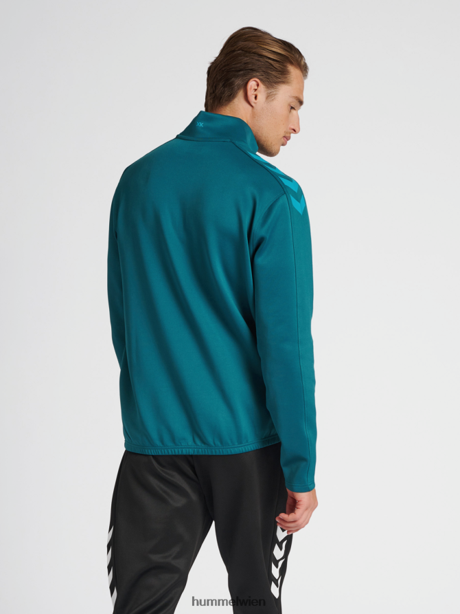 Hummel unisex hmlcore xk Poly-Sweatshirt mit halbem Reißverschluss 2FT6X82103 „Sweatshirt mit halbem Reißverschluss“