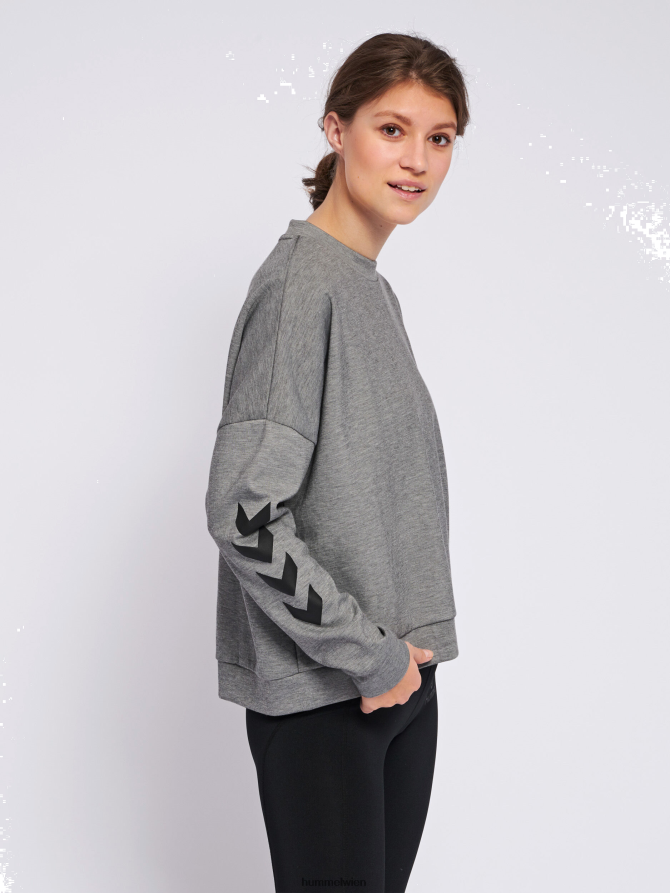 Hummel unisex hmlessi Sweatshirt 2FT6X83972 „Sweatshirt mit Rundhalsausschnitt“