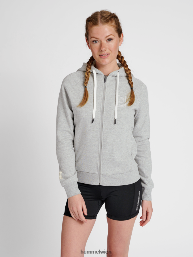 Hummel unisex hmlgg12 Sweat-Kapuzenpullover mit Reißverschluss 2FT6X83457 „Zip-Hoodie“