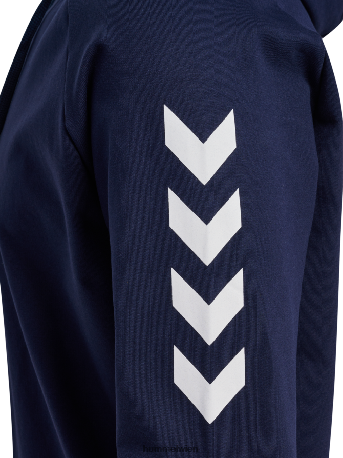 Hummel unisex hmlgo Baumwoll-Kapuzenpullover mit Reißverschluss 2FT6X81425 \Kleidung\