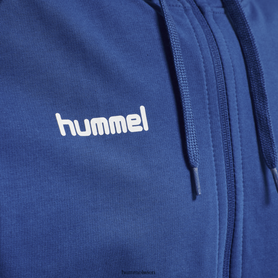Hummel unisex hmlgo Baumwoll-Kapuzenpullover mit Reißverschluss 2FT6X81436 \Kleidung\