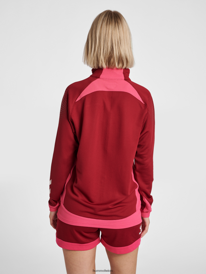 Hummel unisex hmllead halber Reißverschluss 2FT6X83656 „Jacke mit halbem Reißverschluss“