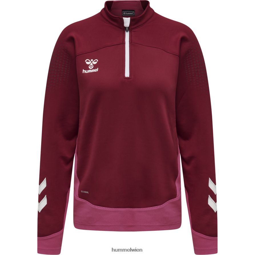 Hummel unisex hmllead halber Reißverschluss 2FT6X83656 „Jacke mit halbem Reißverschluss“