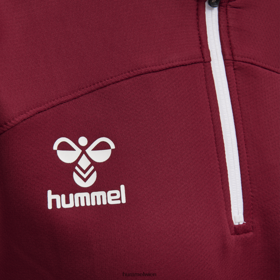 Hummel unisex hmllead halber Reißverschluss 2FT6X83656 „Jacke mit halbem Reißverschluss“