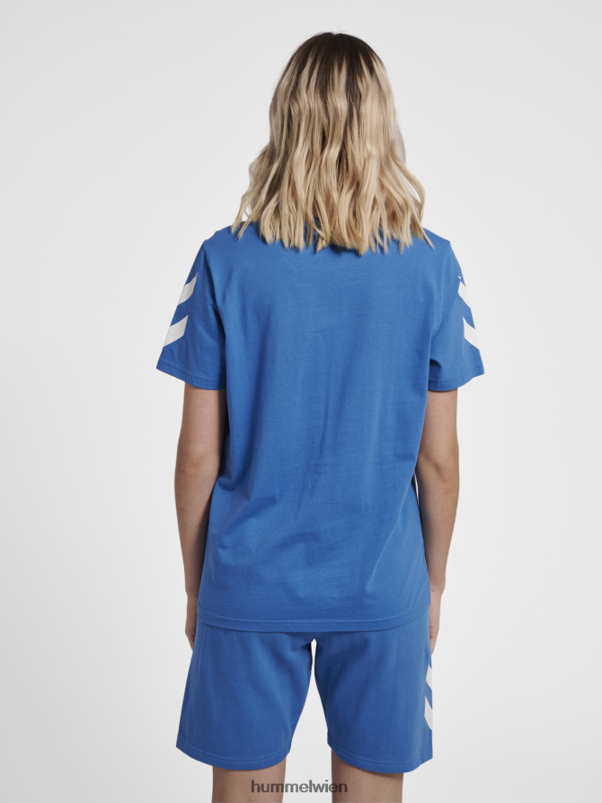 Hummel unisex hmllegacy Chevron-T-Shirt 2FT6X81163 „Kurzarm-T-Shirt“