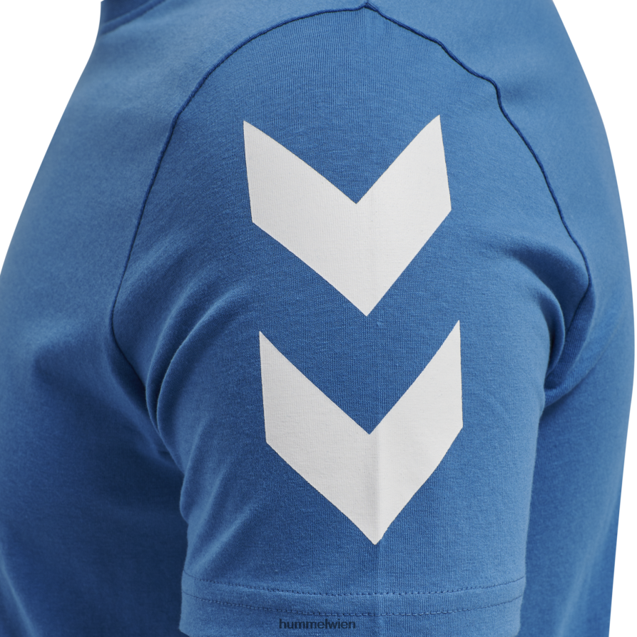 Hummel unisex hmllegacy Chevron-T-Shirt 2FT6X81163 „Kurzarm-T-Shirt“