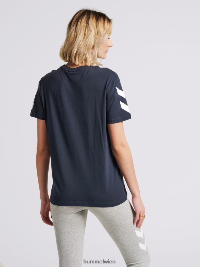 Hummel unisex hmllegacy Chevron-T-Shirt 2FT6X8986 „Kurzarm-T-Shirt“