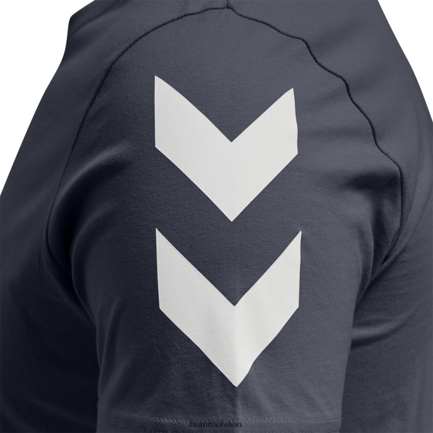 Hummel unisex hmllegacy Chevron T-Shirt Plus 2FT6X8746 \T-Shirt\