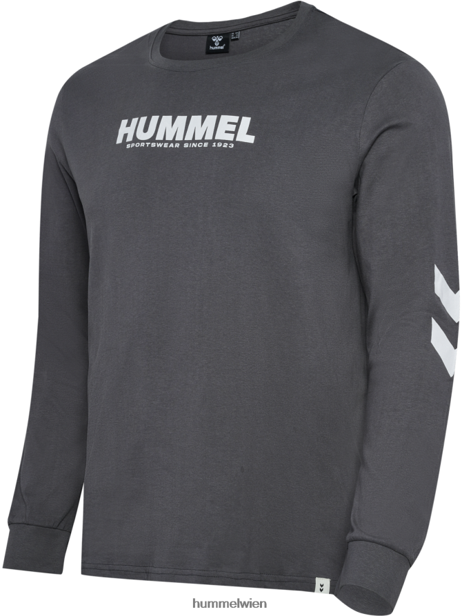 Hummel unisex hmllegacy T-Shirt l/s plus 2FT6X8383 „Langarm-T-Shirt“