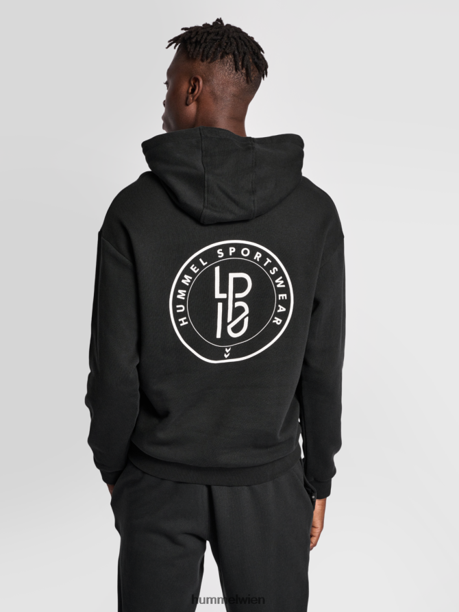 Hummel unisex hmllp10 kastenförmiger Sweat-Hoodie 2FT6X8229 „Sweat-Hoodie mit LP10-Logo“
