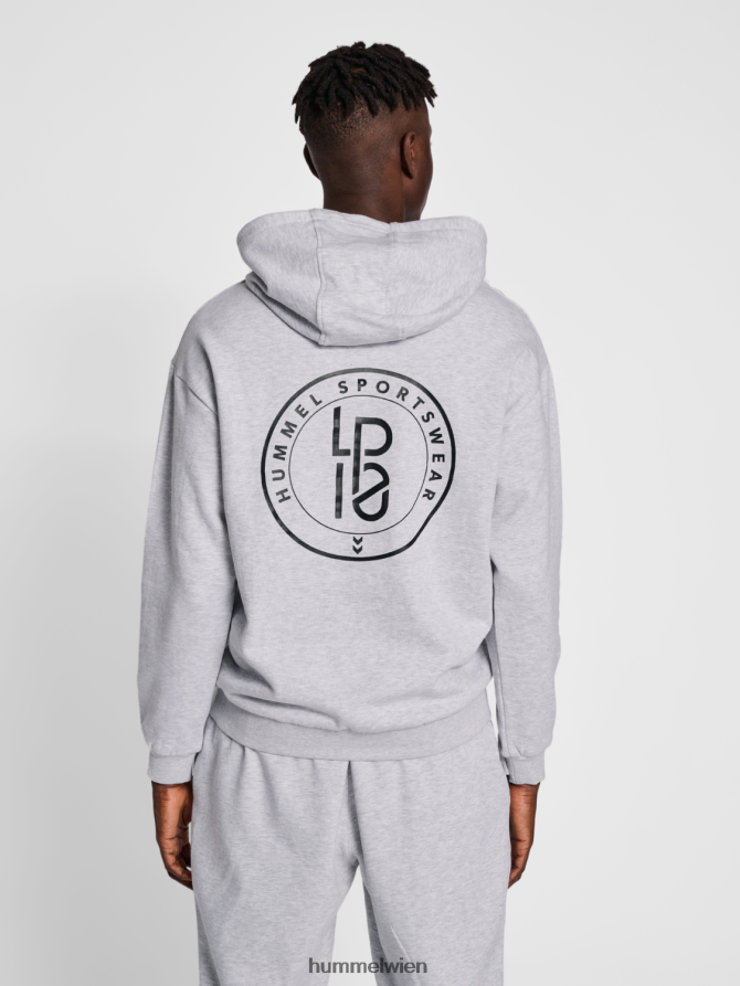 Hummel unisex hmllp10 kastenförmiger Sweat-Hoodie 2FT6X8232 „Sweat-Hoodie mit LP10-Logo“