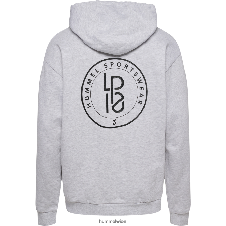 Hummel unisex hmllp10 kastenförmiger Sweat-Hoodie 2FT6X8232 „Sweat-Hoodie mit LP10-Logo“