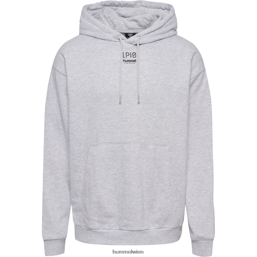 Hummel unisex hmllp10 kastenförmiger Sweat-Hoodie 2FT6X8232 „Sweat-Hoodie mit LP10-Logo“