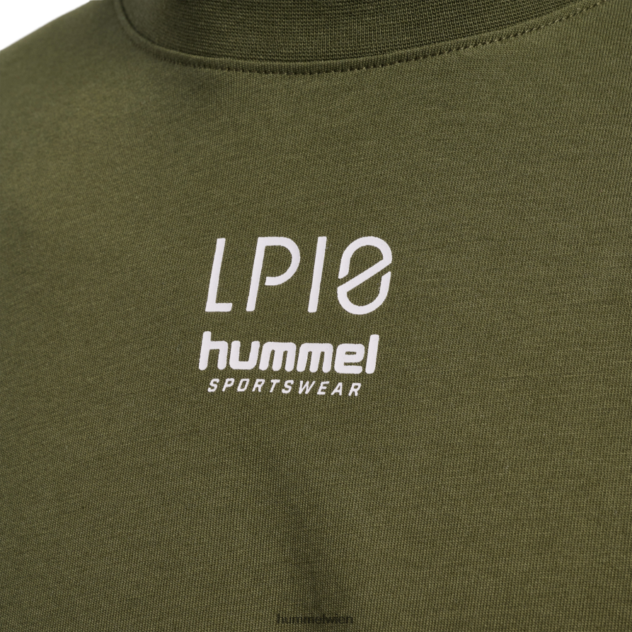 Hummel unisex hmllp10 kastenförmiges T-Shirt 2FT6X8197 „T-Shirt mit LP10-Logo“