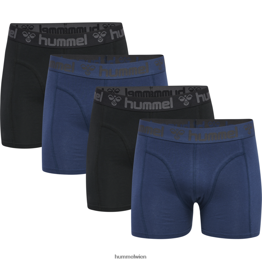 Hummel unisex hmlmarston 4er-Pack Boxershorts 2FT6X8386 „Enge Boxershorts im 4er-Pack“