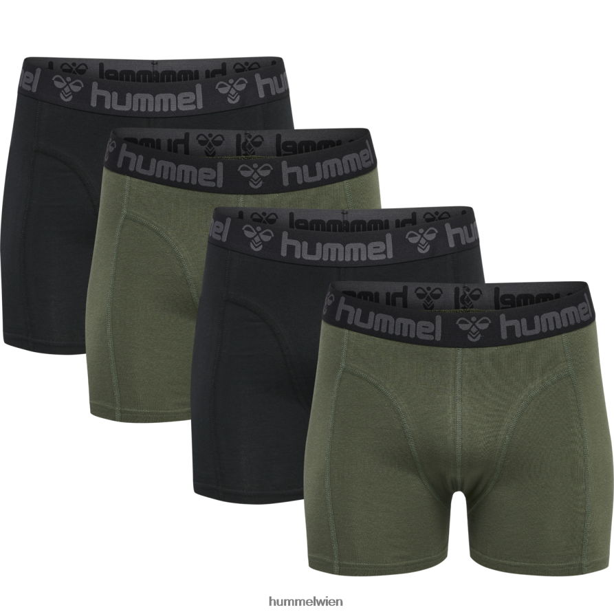 Hummel unisex hmlmarston 4er-Pack Boxershorts 2FT6X8570 „Enge Boxershorts im 4er-Pack“